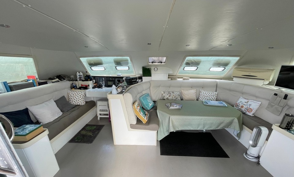 Catamaran Interior