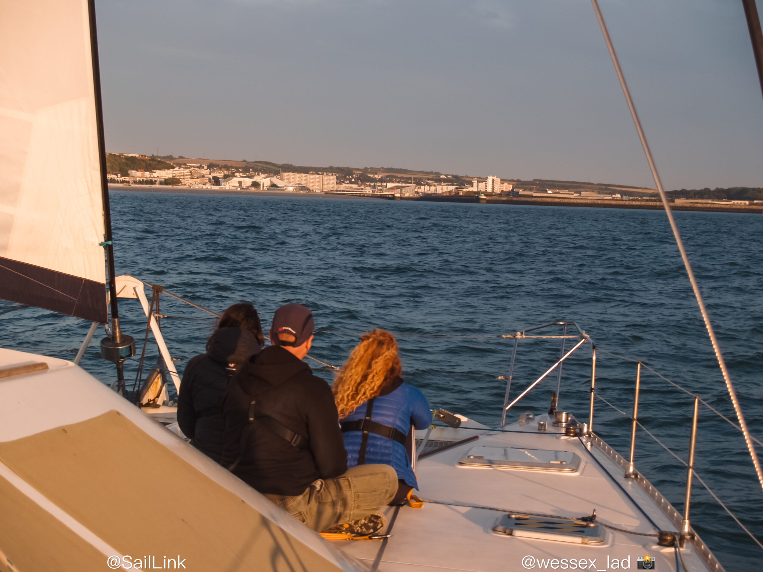 Passager SailLink traversant la Manche 2025