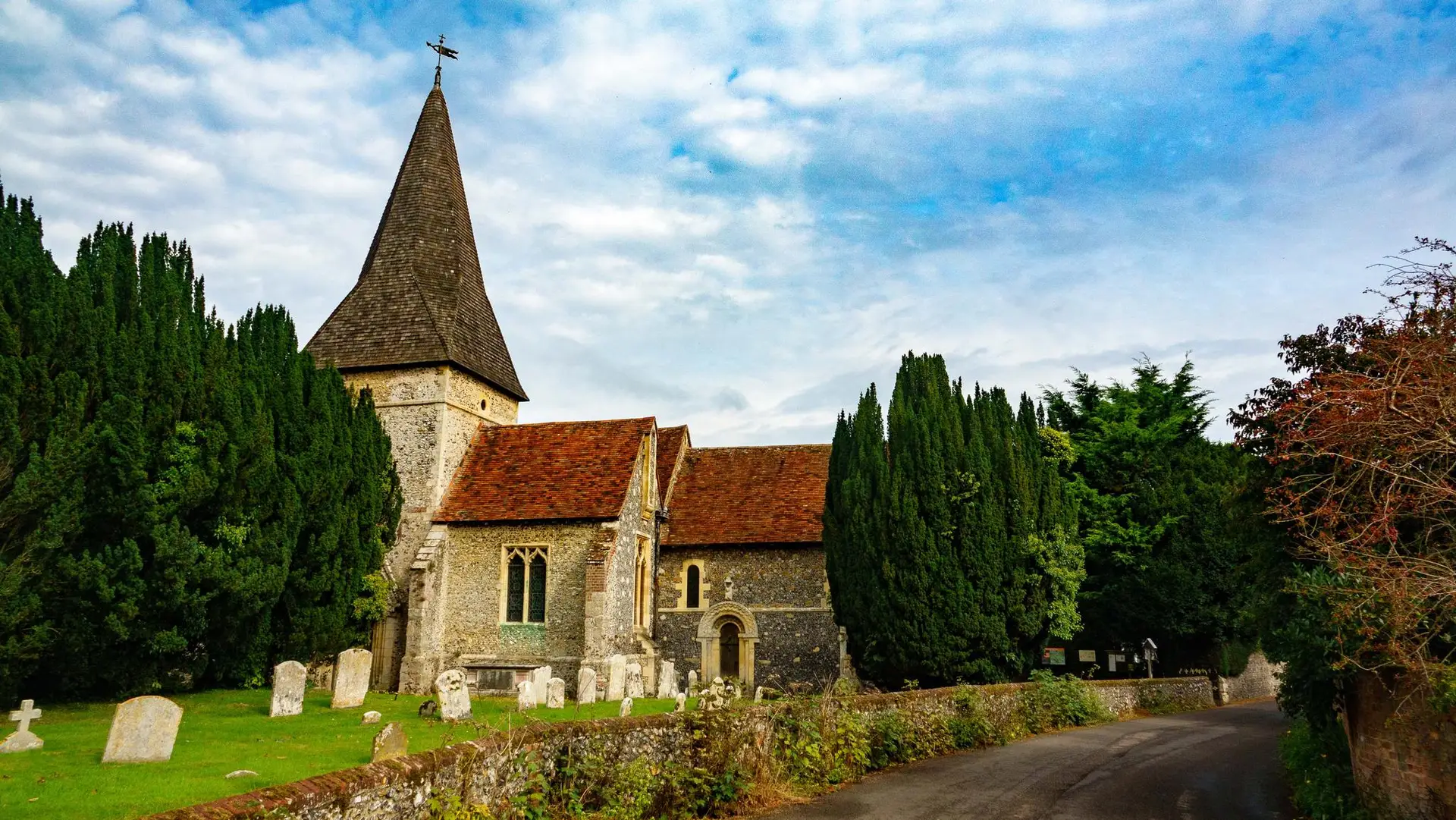 Kent countryside cycling Garden of England orchards villages