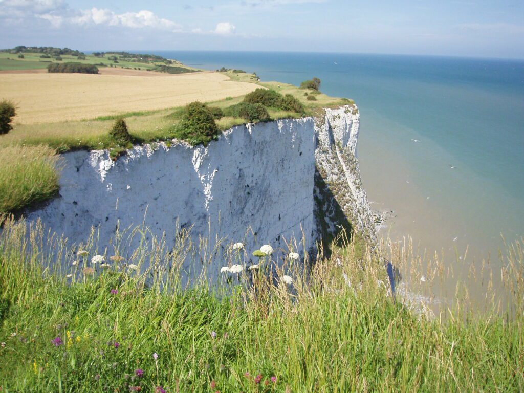 White Cliffs of Dover National Trust cliff walk