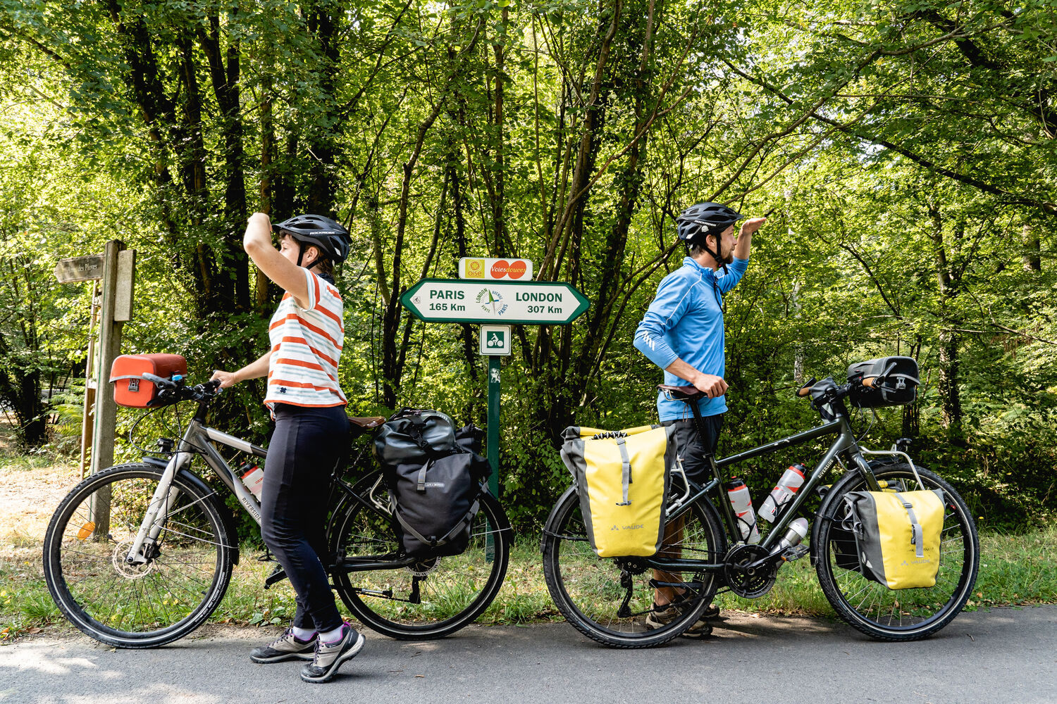 Paris Londres v&eacute;lo Boulogne Manche