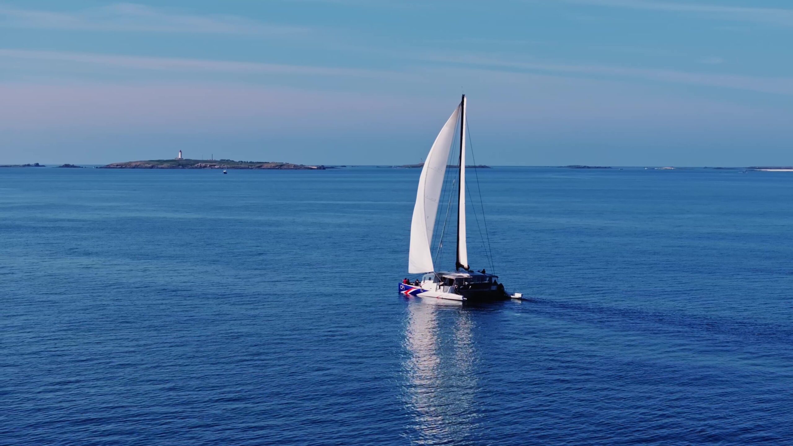 Mer Agitée sous voile